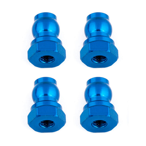 Shock Bushings, 10 mm, blue aluminum - Speedy RC