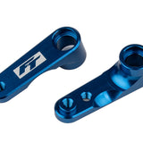 RC10B6.4 FT Steering Bellcranks, blue aluminum (ASS91983) - Speedy RC