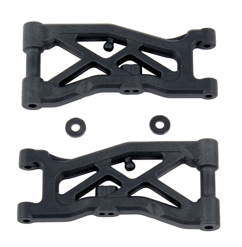 Team Associated RC10B74 Front Suspension Arms, hard (ASS92129) - Speedy RC