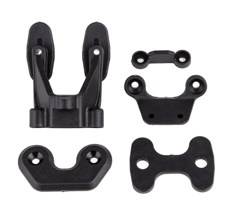 Team Associated RC10B7 Rear Wing Mount and Body Mounts (ASS92417)