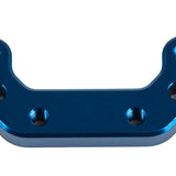 RC10B7 Rear Ballstud Mount, blue aluminum