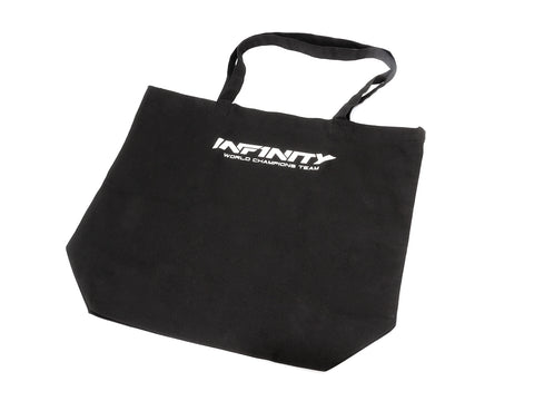 INFINITY CANVAS TOTE BAG (Black / L size) A0073 - Speedy RC