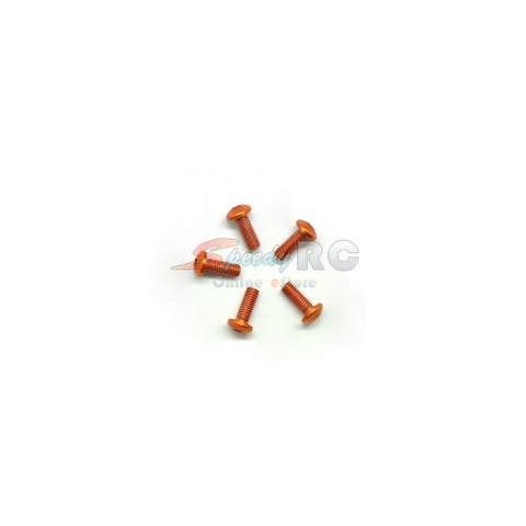ArrowMax Alu Screw allen roundhead M3x8 Orange (7075) - Speedy RC