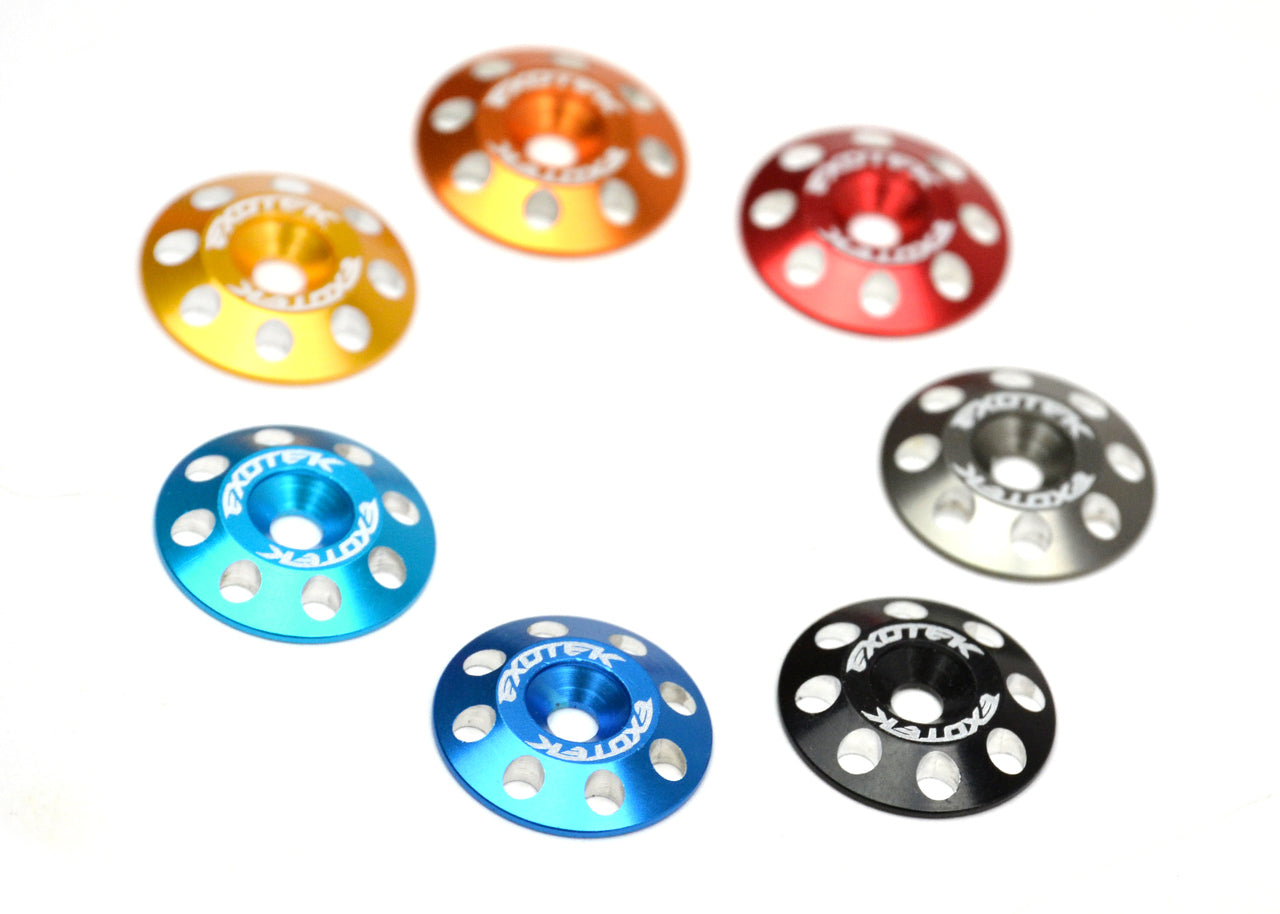 FLITE WING BUTTONS V2, 6061 2 PACK - Speedy RC