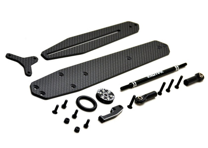 EXOTEK B6.3 B6.2 WHEELIE BAR SET, CF ADJUSTABLE - Speedy RC