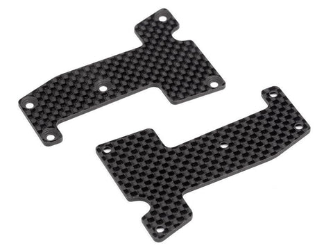HB RACING Woven Graphite Arm Covers (Front/D819) HB111741 - Speedy RC