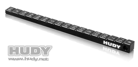 HUDY ULTRA-FINE CHASSIS RIDE HEIGHT 3.8-8MM - HD107716 - Speedy RC