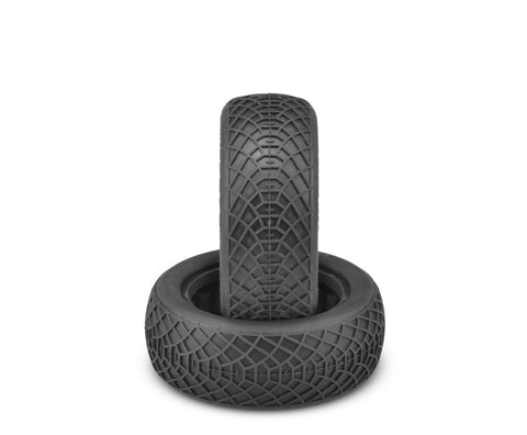 JConcepts Ellipse 2.2" 2WD Front Buggy Tires (2) (Aqua) - Speedy RC