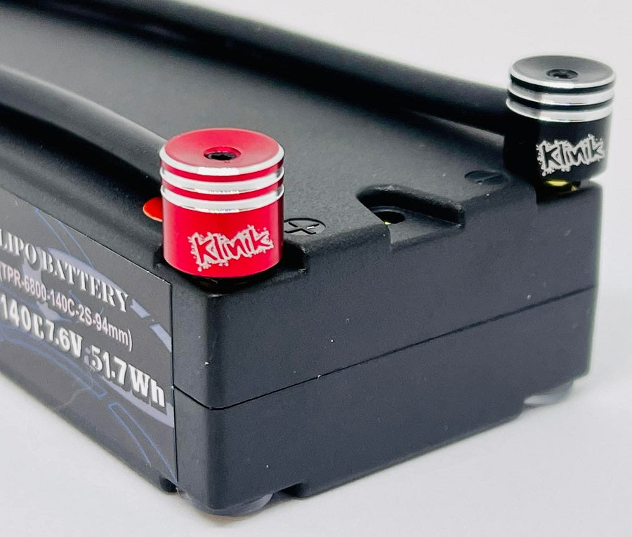 Klinik RC Heatsink Bullet Battery Connectors 5mm (2)