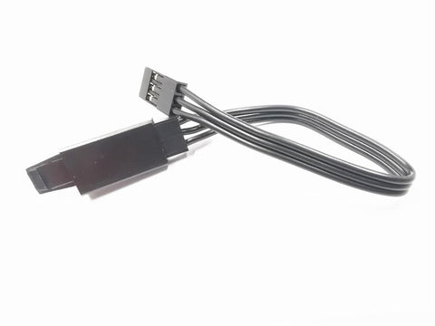 Ultra-Flex Interlock extension JR male Futaba female cord (125mm) - Speedy RC