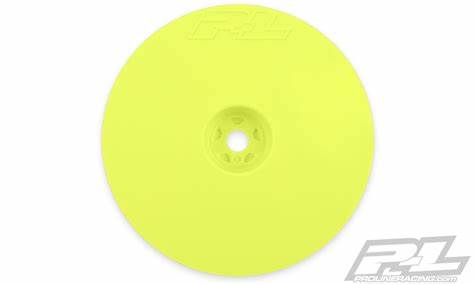 Proline 2778-02 Velocity Narrow 2.2" Hex Carpet Front Yellow Wheels (2) for RB7, B6 and B6D - Speedy RC