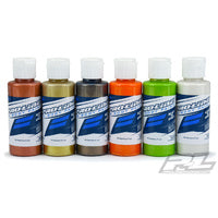 PROLINE POLYCARBONATE RC BODY PAINT - METALLIC AND PEARL COLOR SET - 6 PACK - PR6323-02 - Speedy RC