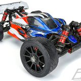 PROLINE Avenger HP S3 (Soft) Street BELTED 1:8 Buggy Tires Mounted on Mach 10 Black Wheels (2) for Front or Rear - PR9069-21 - Speedy RC