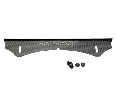 <R0284RC> LIP SPOILER SET (Carbon style with Logo/Regular Weight)