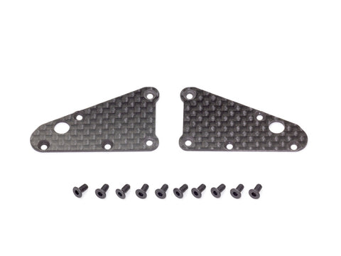 <R0323>  FRONT LOWER ARM STIFFENER(CARBON)(IF18-2)