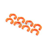 XR-10027 3.5mm POM C-blade for Xray T4, 8 pcs (Orange) - Speedy RC