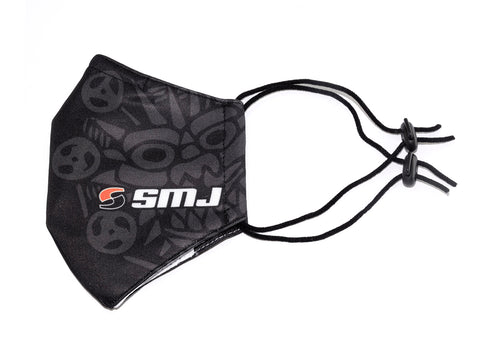 SMJ TEAM FACE MASK (Black) SMJ1301 - Speedy RC