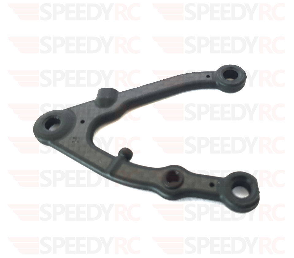 XRAY X4 CFF™ CARBON-FIBER FUSION FRONT LOWER ARM - HARD - LEFT - XY302181-H - Speedy RC