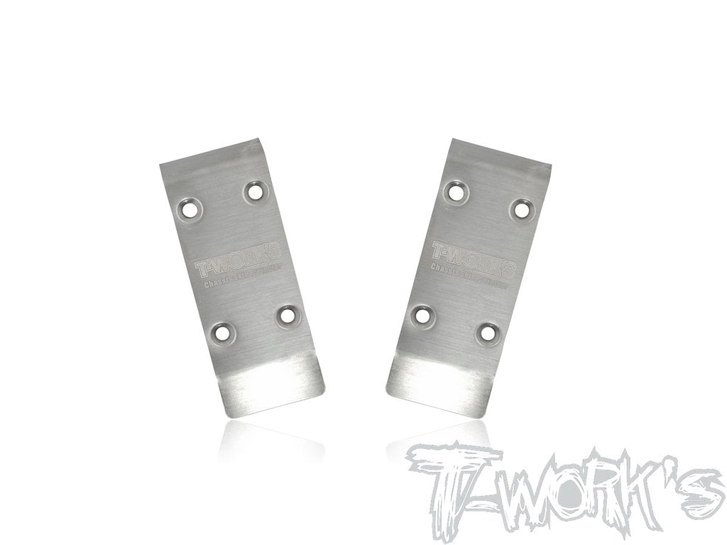 GPM RACING ALUMINUM 7075-T6 REAR CHASSIS PROTECTOR SKID PLATE TRX9522 TRAXXAS SLEDGE UPGRADE