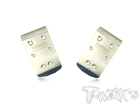 Stainless Steel Front Chassis Skid Protector ( TENKO NB48 2.0 ) 2pcs