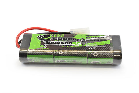Tornado RC 5000mah 7.2v Stick Pack with Tamiya plug (TRC-5000) - Speedy RC