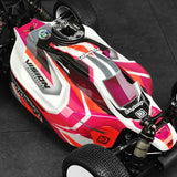 BITTYDESIGN VISION Clear 1/8 Buggy Body HB D819RS Pre-Cut - Speedy RC