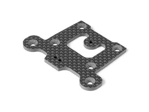 XRAY GRAPHITE UPPER PLATE WITH TWO BRACE POSITIONS – XY351351 - Speedy RC