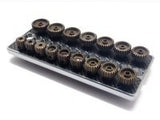 AM-180012 SET OF 16 ALU PINIONS 48DP WITH CADDY 15T ~ 30T - Speedy RC