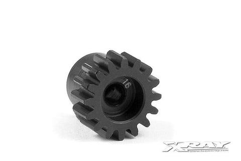 XRAY STEEL PINION GEAR 16T / 48 (XY385616) - Speedy RC
