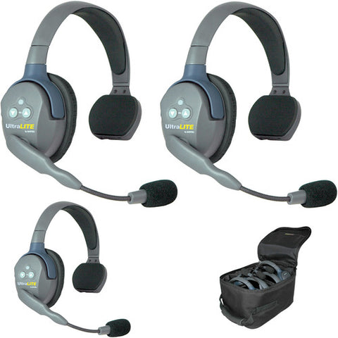 Eartec UL3S UltraLITE 3-Person Headset System - Speedy RC