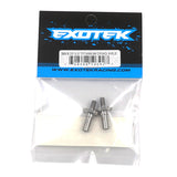 Exotek 2013 Racing Titanium Drag Racing Wide Front Axle 2 pcs For TLR22 - Speedy RC