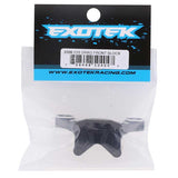 Exotek 2026 Racing Aluminum Front Camber Block Black Silver For Losi 22S Drag Short Course - Speedy RC