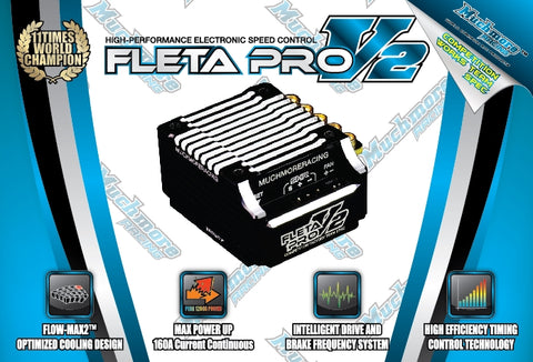 Fleta Pro V2 Brushless Esc Blk (Mr-Me-Flp2K) - Speedy RC