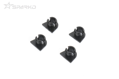 Sparko F8 Shock Cap Bushings (4pcs) (F81027)
