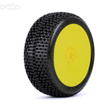 JETKO DIRT SLINGER 1/8 Buggy Pre-Glued Tires (pair) - Speedy RC