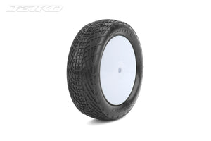 JETKO Positive 1/10 2WD Front Buggy Mounted Tires (Pre-Glued)