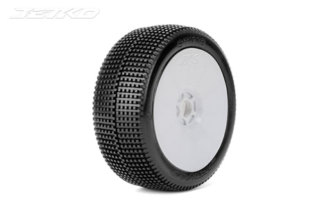 JETKO STING 1/8 Buggy Pre-Glued Tires (pair) - Speedy RC
