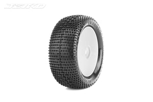 JETKO Desirer 1/10 4WD Front Buggy Mounted Tires (Pre-Glued)