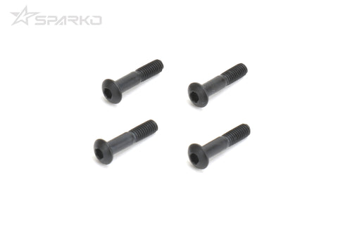 Sparko F8 Hex Shanked Button M3x13.7mm (4pcs) (F85042)