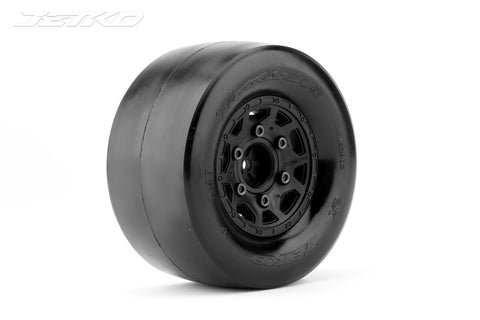 JETKO 1/10 Drag Racing EX-Booster Rear Mounted Tyres (2pc) - Speedy RC