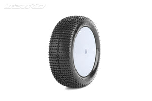 JETKO Desirer 1/10 2WD Front Buggy Mounted Tires (Pre-Glued)