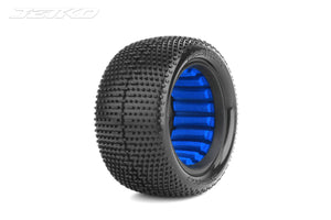 JETKO Desirer 1/10 Rear Buggy Tires w/ Insert