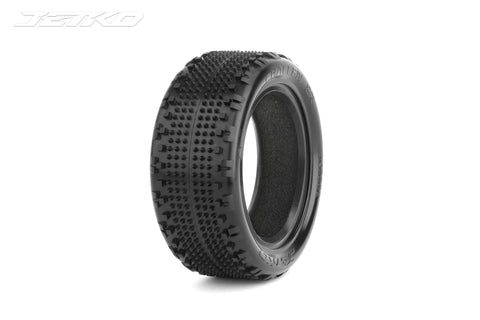 JETKO Challenger 1/10 FRONT 4WD Buggy Carpet Tires - Speedy RC