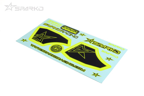 Sparko F8 Wing Sticker-Yellow for Optional (F89005-YGOP)