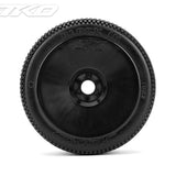 JETKO BLOCK IN 1/8 Buggy Pre-Glued Tires (pair) - Speedy RC