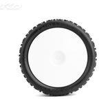 JETKO Challenger 1/10 FRONT 4WD Buggy Carpet Mounted Tires (Pre-glued) - Speedy RC