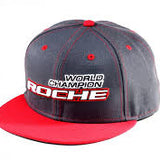 Roche - World Champion Commemorate Hat, Flat Bill, Gray/Black (920003) - Speedy RC