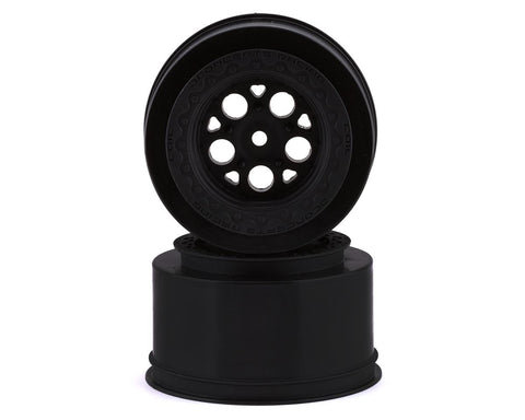 JConcepts Coil Mambo Street Eliminator Rear Drag Racing Wheels (Black) (2) w/12mm Hex - Speedy RC