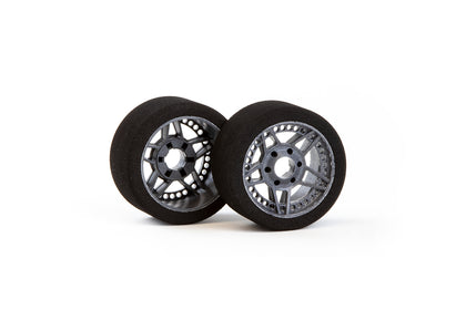 MATRIX Racing NEW CARBON 1/8 Front Tires 32° (MX-8A32NFC-NOS) - Speedy RC