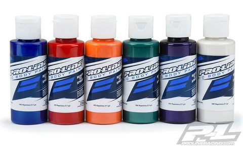 PRO-LINE RC BODY PAINT ALL PEARL SET (6 PACK) PR6323-06 - Speedy RC